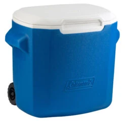 Coleman Performance Wheeled 28QT Cooler Blue