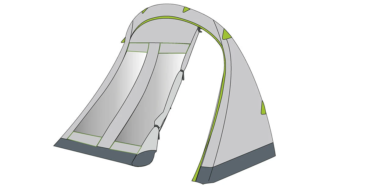 Coleman Closed Vestibule 4L (Fits All Blackout 4L Tents) - Image 2