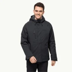 Jack Wolfskin Mens Troposphere Insulated Jacket Black