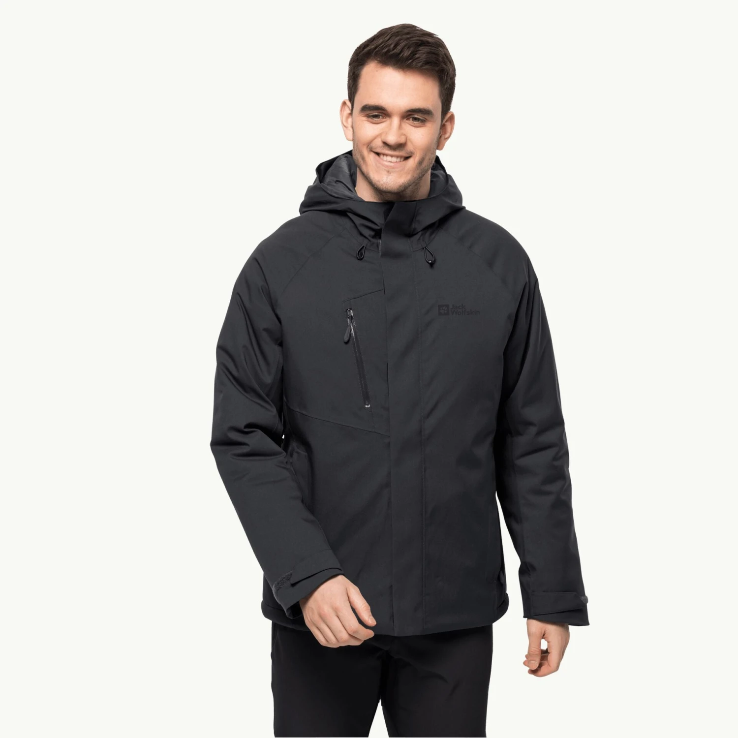 Jack Wolfskin Mens Troposphere Insulated Jacket Black