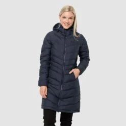 Jack Wolfskin Selenium Coat Womens Midnight Blue.