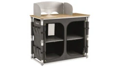 Outwell Padres XL Kitchen Table With Bamboo Tabletop.