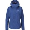 Rab Downpour Eco Jacket Womens Nightfall Blue