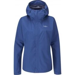 Rab Downpour Eco Jacket Womens Nightfall Blue